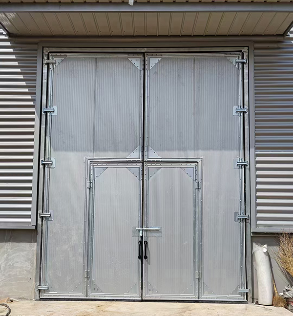 米东工业平开门