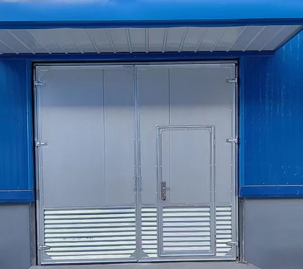 米东工业平开门