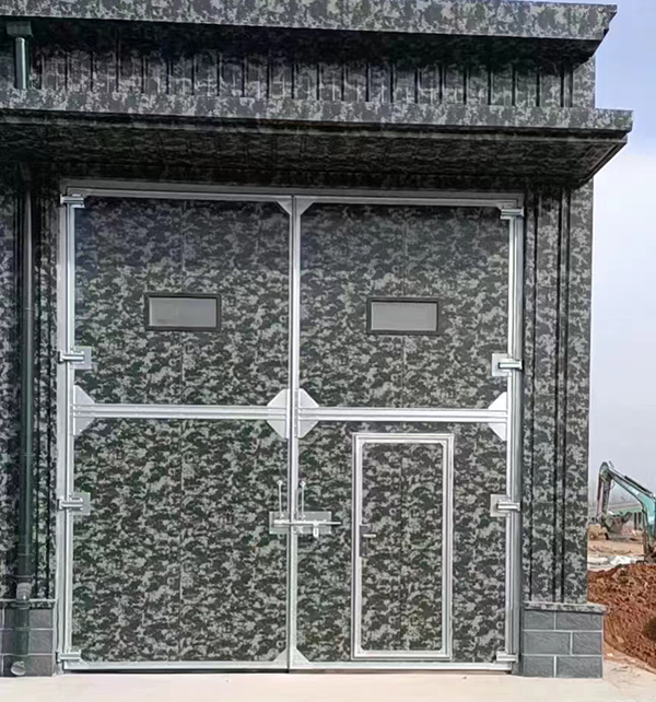 米东工业平开门