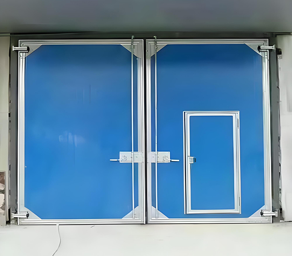 米东工业平开门