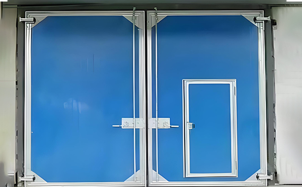 米东工业平开门