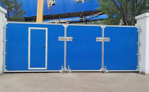 米东工业平开门